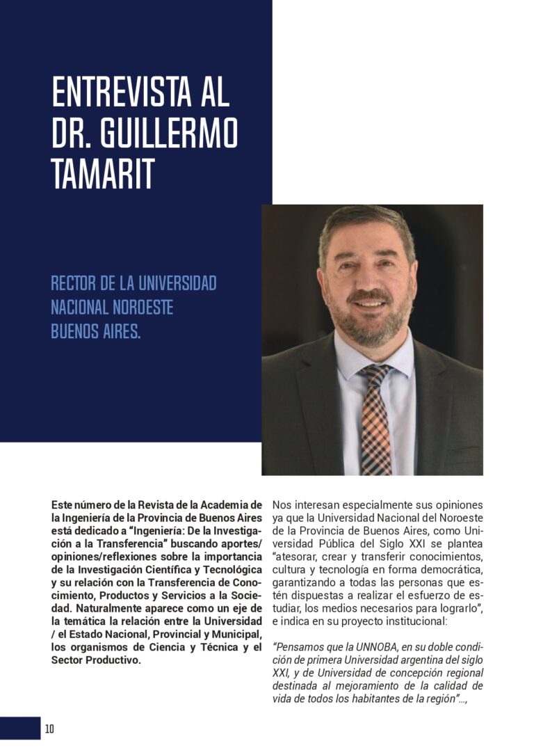 Lee más sobre el artículo Entrevista al Dr. Guillermo Tamarit